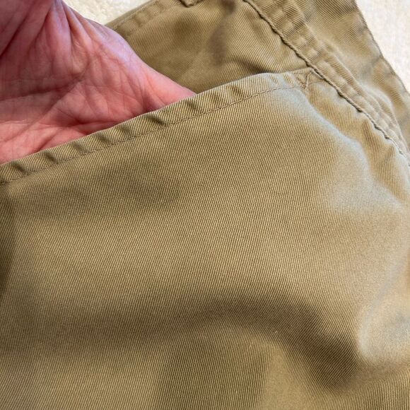 Adjustable waist size XLarge 39 inches to 42 Men's Tan Cargo Pant good condition - Picture 2 of 7